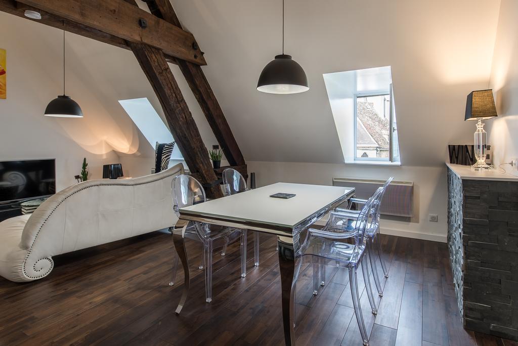 Le Loft De La Rochepot Lejlighed Beaune  Eksteriør billede